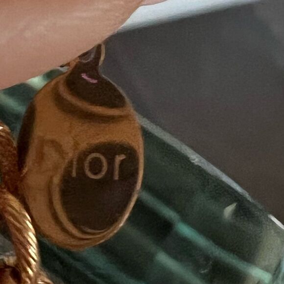 Christian Dior, Pearl and Gold Necklace, Stamp “CD” - Picture 7 of 7